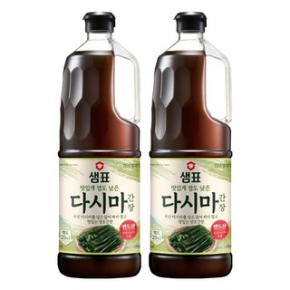 샘표 다시마 간장, 1.7L, 2개