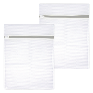 Axis 艾克思 中號蜂窩密網型加厚洗衣袋 耐磨耐刮 六角結構 不易變形 有效保護衣物, 白色, 1組