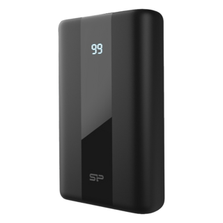 Silicon Power 廣穎電通 4孔輸出PDQC雙向快充行動電源, 2萬毫安, 22.5W, QS55, 黑色