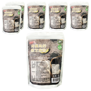 茂格生機 有機高鈣黑芝麻粉 全素, 300g, 6包