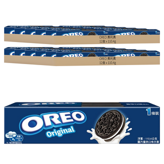 OREO 奧利奧 夾心餅乾 香草口味, 110.4g, 24盒