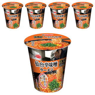 AceCOOK 仙台辛味噌風味杯麵，正宗風味，3分鐘享用, 5入