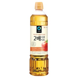 청정원 2배 사과식초, 900ml, 1개