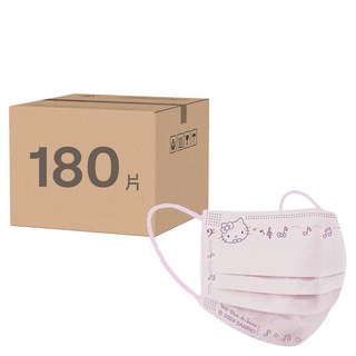 明基健康生活 幸福物語 音樂派對 成人平面醫用口罩, 幻紫樂章, 30片, 6盒