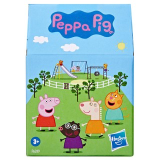 Hasbro 孩之寶 Peppa Pig 粉紅豬小妹 佩佩豬的好友驚喜公仔 款式隨機, 1盒