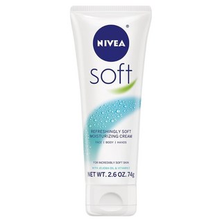 NIVEA 妮維雅 輕柔潤膚乳, 74g, 1個