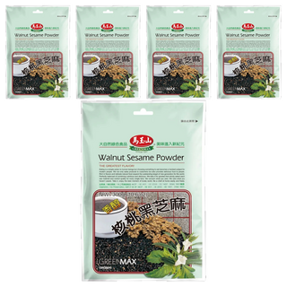 馬玉山 核桃黑芝麻粉, 300g, 5包
