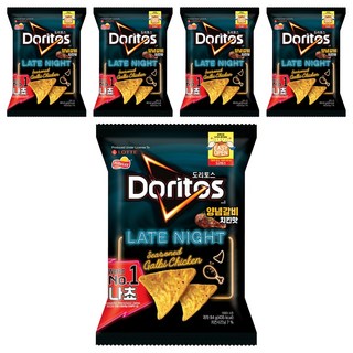 Doritos 多力多滋 玉米片 洋釀排骨炸雞口味, 5包, 84g