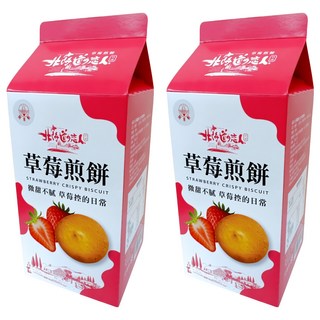 掬水軒 北海道戀人 草莓煎餅, 216g, 2盒