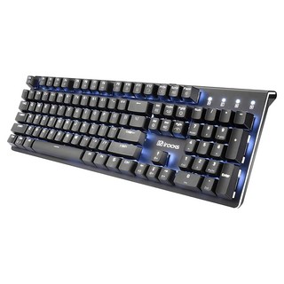 irocks 艾芮克 背光機械式有線鍵盤, Cherry, IRK75MS, 黑色