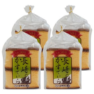 마루토세이카 나가사키 카스텔라, 260g, 4개