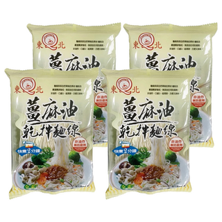 東北 薑麻油乾拌蕎麥麵線, 4包