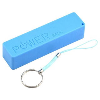 Neon 台灣霓虹 單顆18650行動電源套件 ABS+PC材質 顏色:粉/黑/白, EBN2B, 藍色