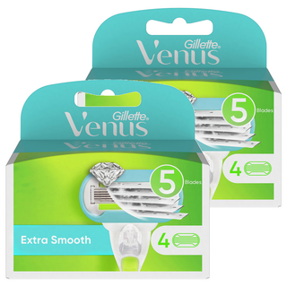 Venus 정품 엑스트라 스무스 여성용 면도날, 2개, 4개입