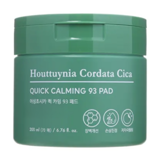 TONYMOLY 魚腥草積雪草速效舒緩保濕棉片, 70片, 1罐