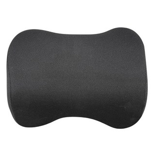 RG 記憶透氣頭枕 太空記憶棉 柔軟面料親膚, 黑色, 1個