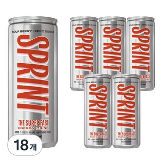 Cloop Sprint Energy酸櫻桃Zero, 18個, 250ml