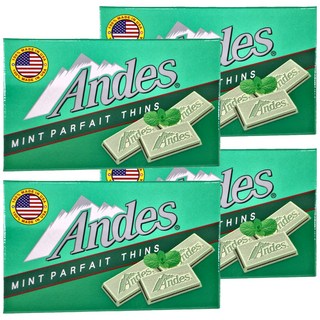 Andes 安迪士 薄荷帕妃薄片, 美國製, 38g, 4盒