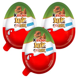 kinder 健達 Joy巧克力奇趣蛋Natoons款 內含新奇玩具, 3顆, 20g