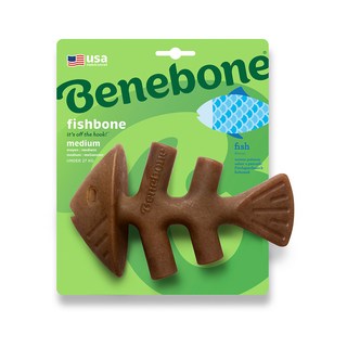 베네본 피쉬본 강아지 츄잉 장난감, 살몬, 1개