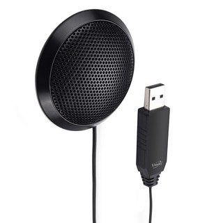 E-books 專業全指向多人會議室麥克風 SS26 USB隨插即用 語音清晰 商務會議適用, E-EPB231, 黑色