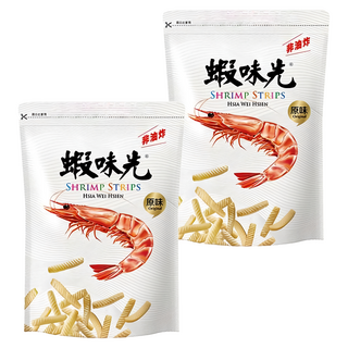 裕榮食品 蝦味先 原味 口感酥脆 蝦味濃郁 非油炸, 300g, 2包