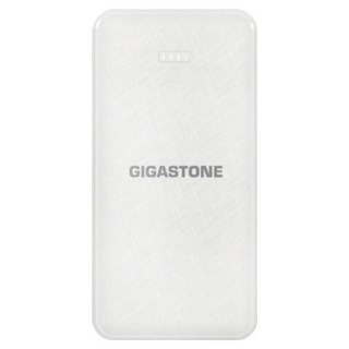 GIGASTONE 立達 10000mAh 輕巧行動電源 雙USB輸出 Type-C輸入 2A輸出, PB-7122W, 白色