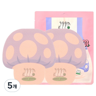 Buttshroom 臀部護理貼片, 5個, 2件