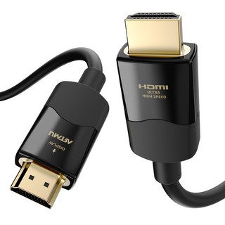 ARTMU ULTRA HIGH SPEED HDMI 2.1 認證 AOC 光纖線 黑色, 1個, 15m