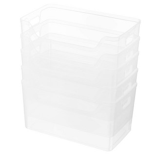 comet 多功能收納盒, 透明, 5個