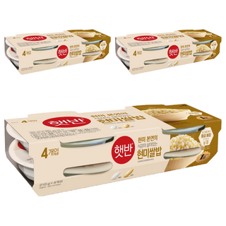 CJ Hetbahn 即食糙米飯, 210g, 12入