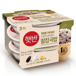 CJ 即食雜糧飯, 210g, 3入