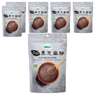統一生機 高鈣黑芝麻粉, 300g, 6包