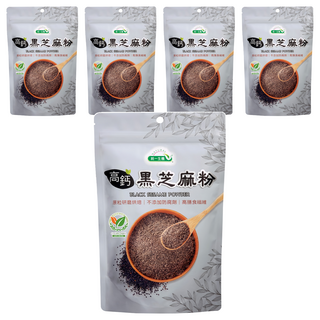 統一生機 高鈣黑芝麻粉, 300g, 5包