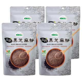 統一生機 高鈣黑芝麻粉, 300g, 4包