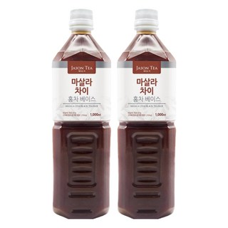 JAY SHREE TEA 印度奶茶紅茶基底, 1L, 2瓶