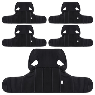 防駝背背心, 黑色, 200g, 5件