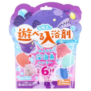Pirates Factory 深海魚入浴劑 附玩具, 25g, 1包