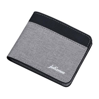 理享家 帆布拼接撞色 julizeon, 11 x 9.4 x 1.2cm, 灰色