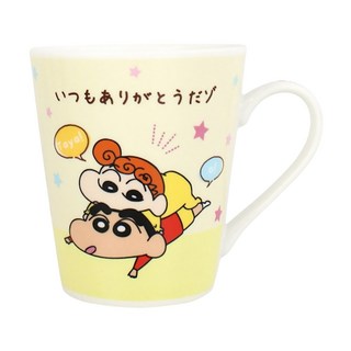 Shinchan 蠟筆小新 陶瓷馬克杯 220ml, 黃色, 1個