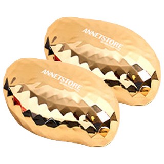 아넷브러쉬 글라스 풋파일 다이아몬드 골드, 1개입, 2개