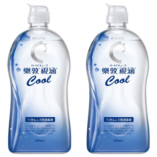 ROHTO 樂敦 視涵 清涼滋潤多效保養液, 500ml, 2瓶