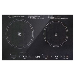 SAMPO 聲寶 微電腦雙口IH 電磁爐, KM-VA14GM, 自由站立