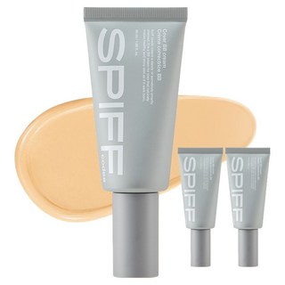 SpiffCode 遮瑕BB霜 SPF50+ PA+++, 3條, 單色, 50ml