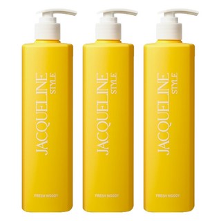 서울화장품 재클린스타일 살롱 드 프로 샴푸 후레쉬 우디 샌달우드향, 3개, 500ml