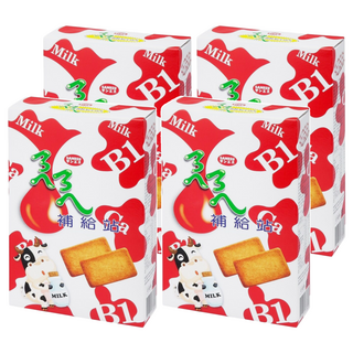 SANESU ㄋㄟㄋㄟ 補給站 牛奶餅乾, 174g, 4盒