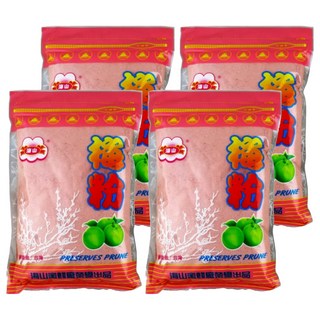 海山 本上紅 梅粉, 600g, 4包