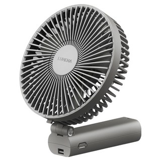루메나 폴더블 휴대용 선풍기, FAN PRO MAX, 다크그레이