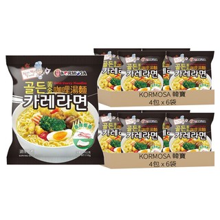 KORMOSA 韓寶 黃金咖哩湯麵 110g, 48包