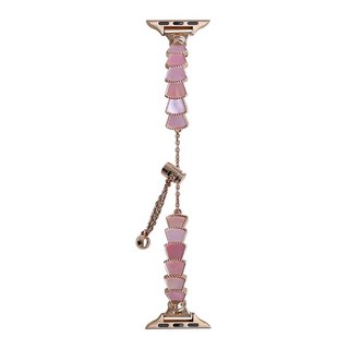 DAYA 人魚尾漸層Apple Watch錶帶, 漸層粉, 1條